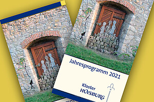 Titel Broschüre Jahresprogramm 2021 (© huysburg.de/sdm)