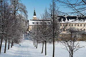 Kloster Huysburg im Winter (Foto © Ulrich Schrader)
