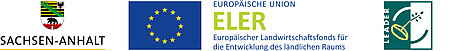 Logoleiste Sachsen-Anhalt, EU/ELER und LEADER